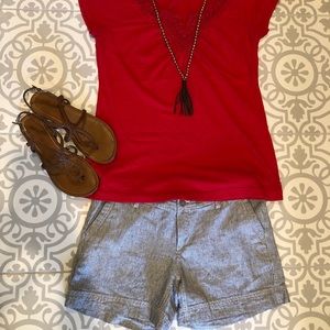 The North Face Women’s Striped Shorts Size…